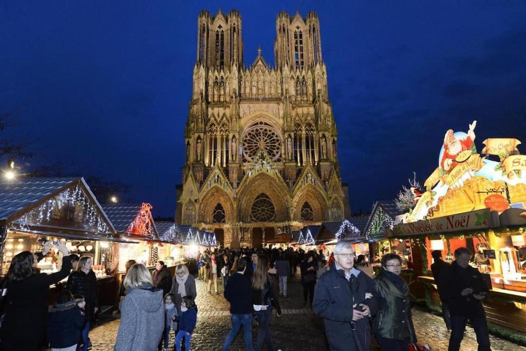 Comfortable, Cozy, Chill, Spacious, Near Cathedral Reims Luaran gambar